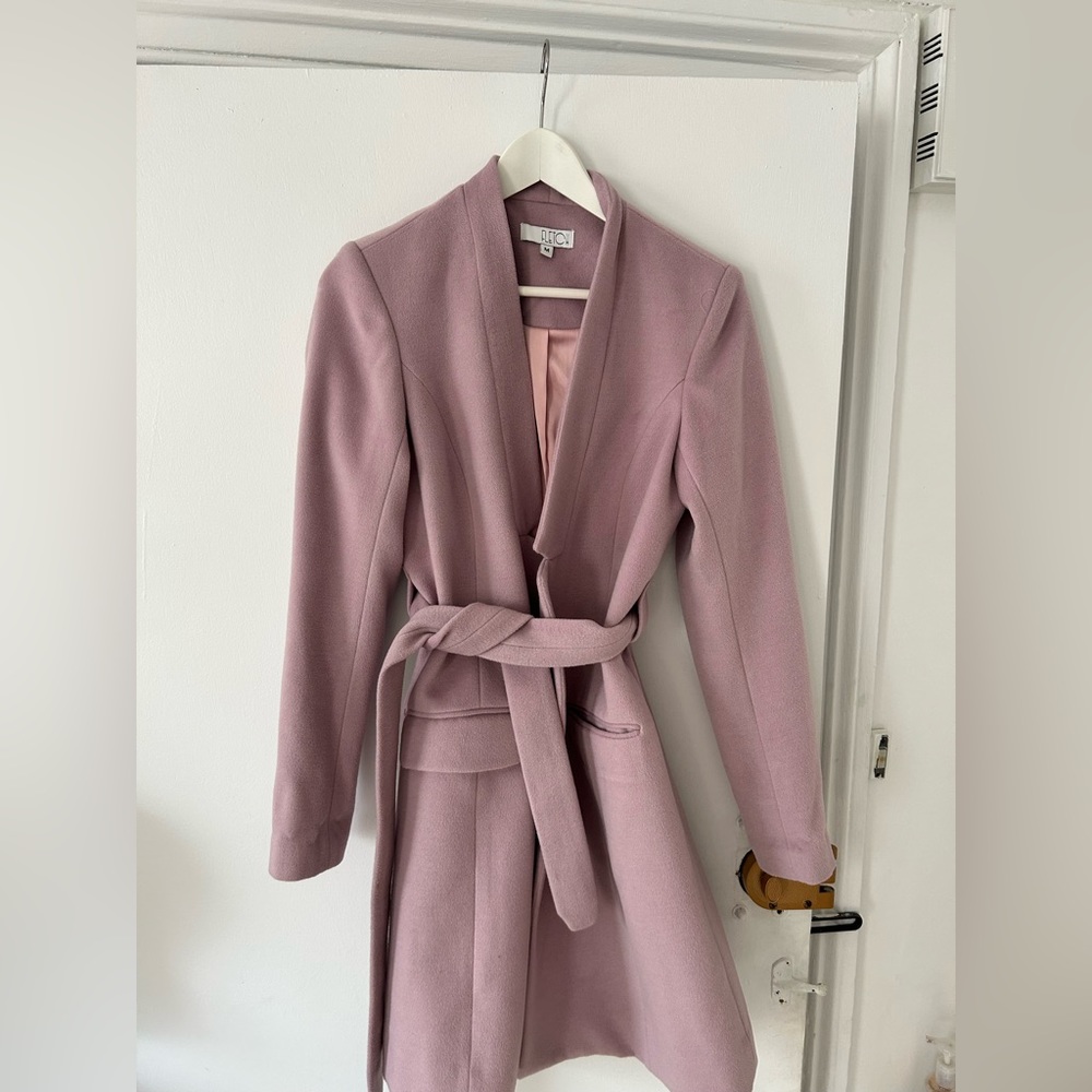 Beautiful lavender coat from Fletch (Jojo Fletch).